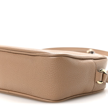 Gucci Pebbled Calfskin Small Soho Disco Bag Rose Beige 10 of 11