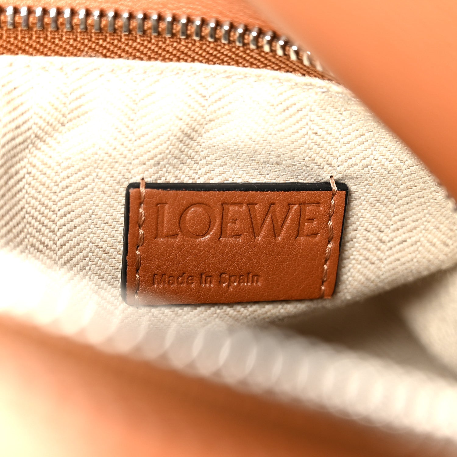 Loewe Calfskin Medium Puzzle Bag Tan 6 of 11