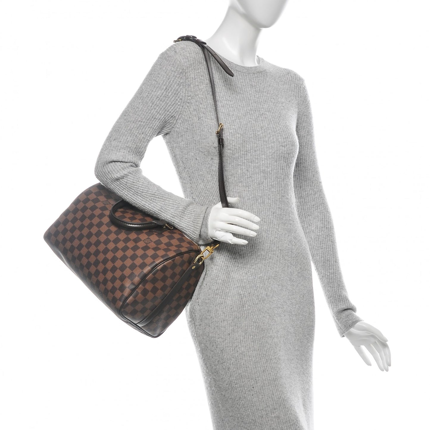Damier Ebene Speedy Bandouliere 30