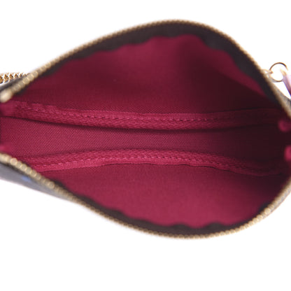 Louis Vuitton Monogram 2020 Christmas Animation Roller Coaster Mini Pochette Accessories Pivoine 5 of 8