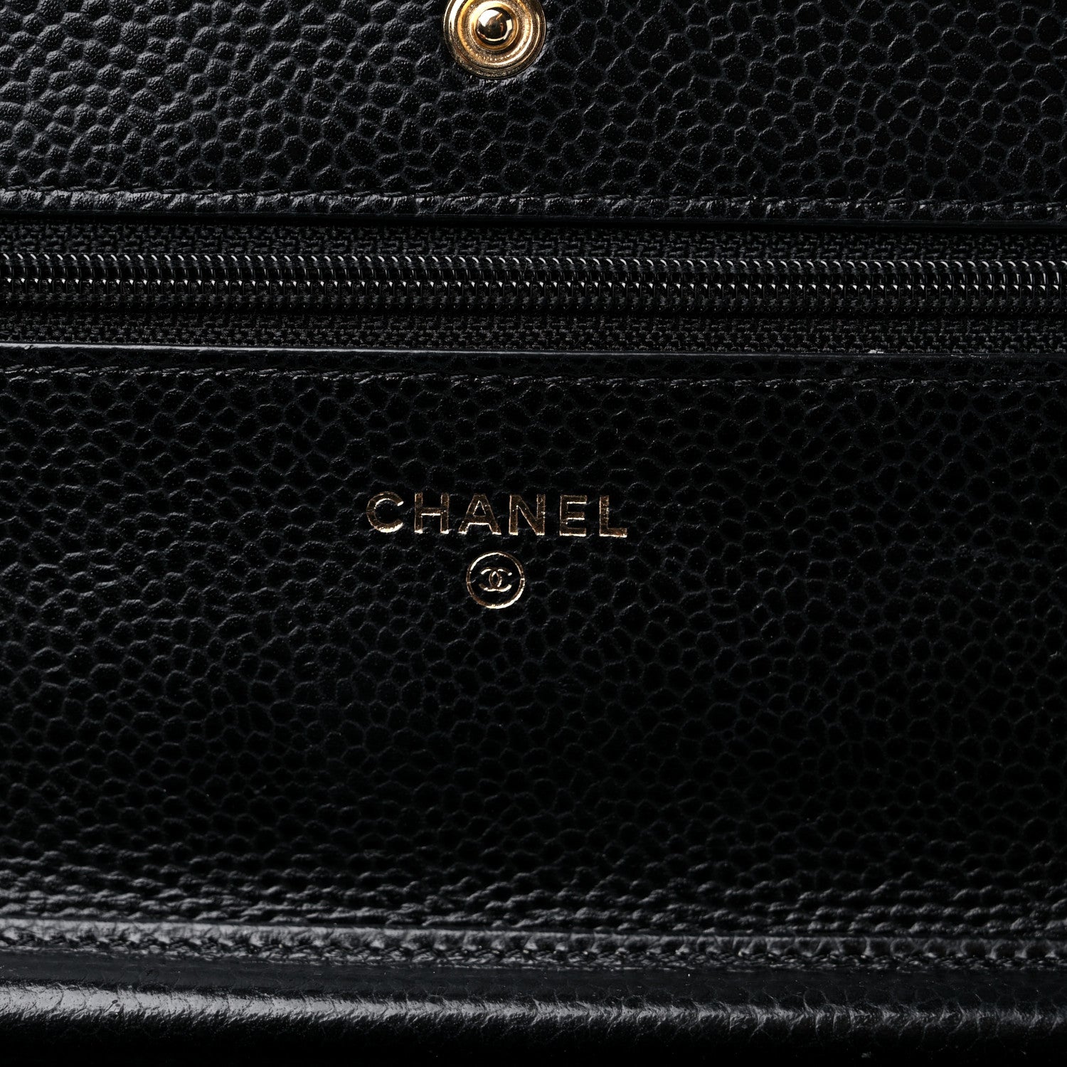 Chanel Caviar Quilted Wallet On Chain WOC Black 7 of 17