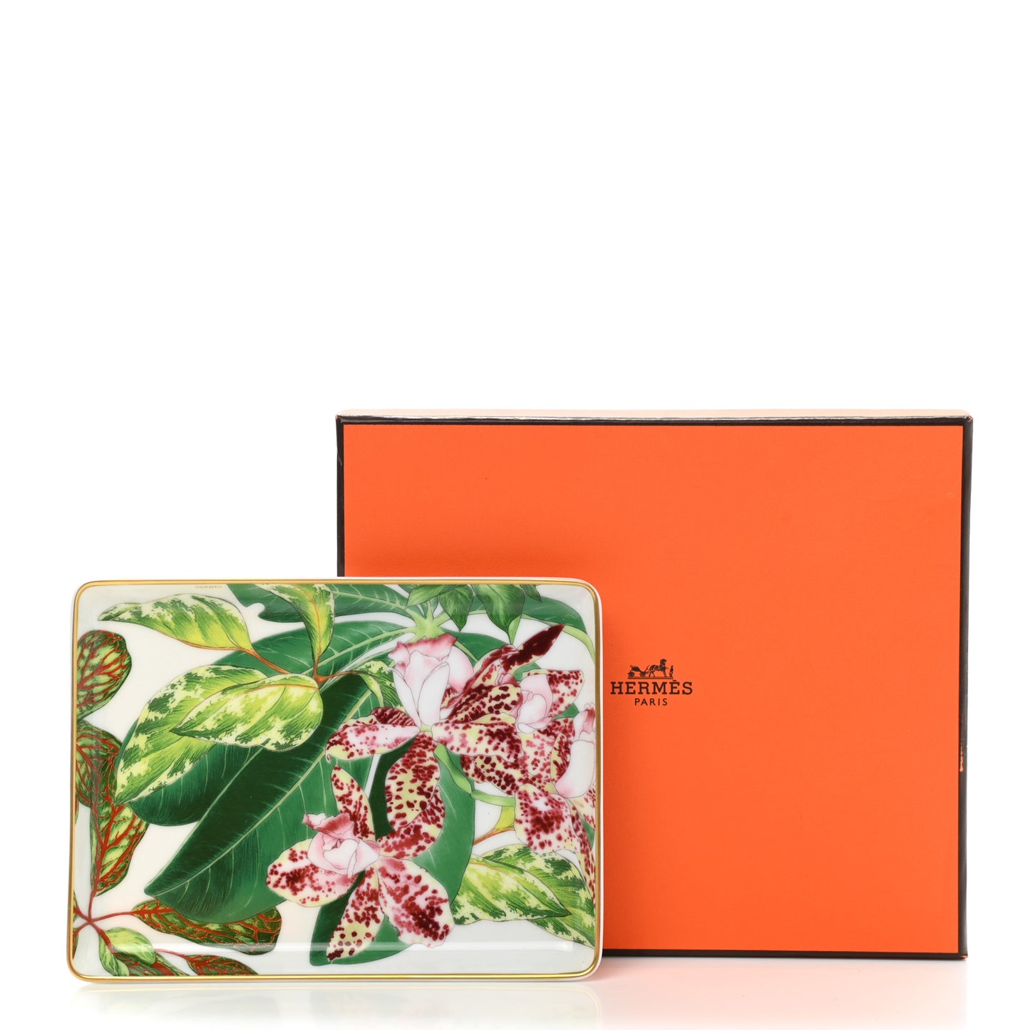 Porcelain Passifolia Sushi Plate