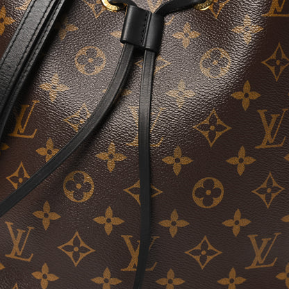 Louis Vuitton Monogram Neonoe MM Black 7 of 9