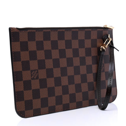 Louis Vuitton Damier Ebene Neverfull MM GM Pochette 2 of 5