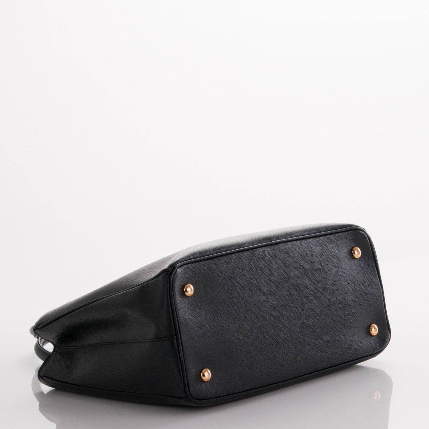 Prada Saffiano Lux Medium Tote Nero Black 5 of 8