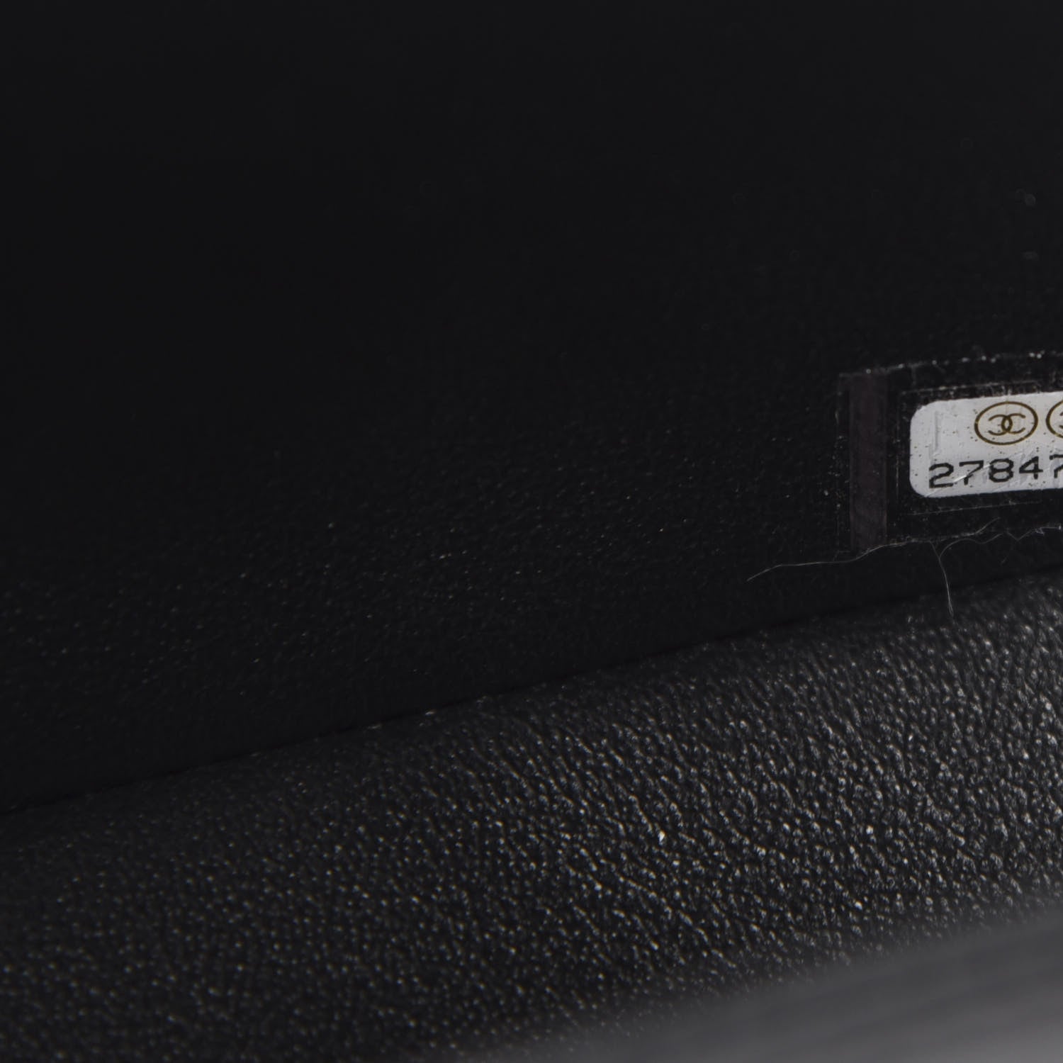 Chanel Lambskin Quilted Mini Square Flap Black 9 of 11
