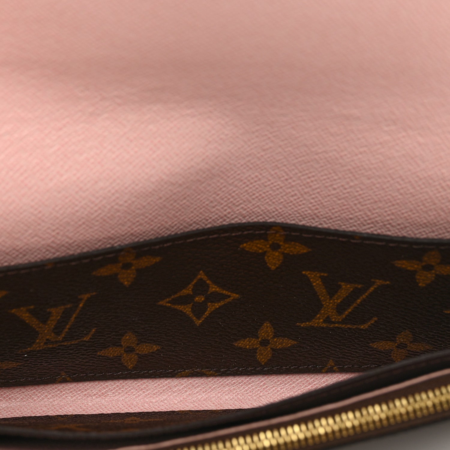 Louis Vuitton Monogram Emilie Wallet Rose Ballerine 5 of 7