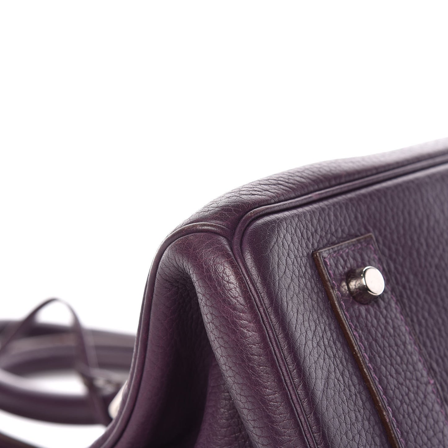 Taurillon Clemence JPG Birkin 42 Raisin