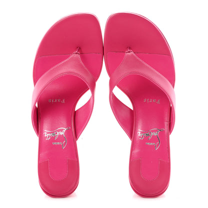 Christian Louboutin Nappa Janetonga 55 Thong Sandals 36.5 Pinup 2 of 8