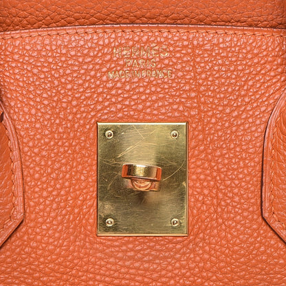 Hermes Togo Birkin 35 Orange 18 of 21
