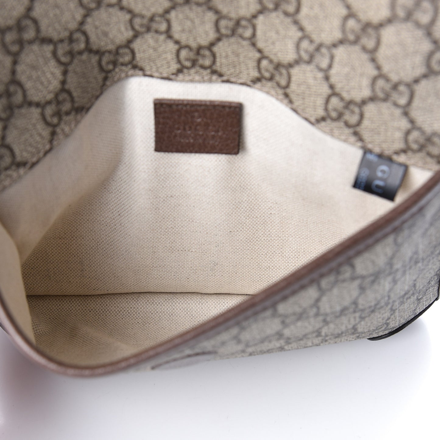 GG Supreme Web Totem Three Piece Monogram Shoulder Bag in Dark Brown