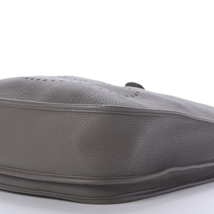 Hermes Taurillon Clemence Evelyne III GM Etain 7 of 8
