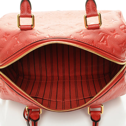 Louis Vuitton Empreinte Speedy Bandouliere 25 Cherry 5 of 7