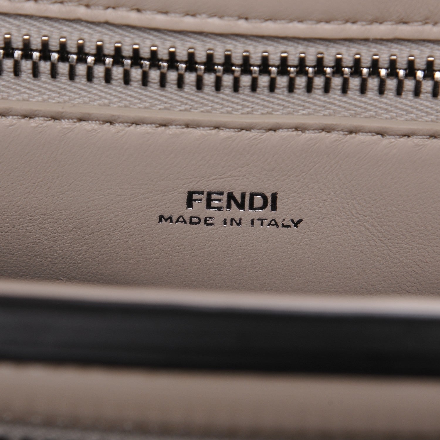 Fendi Shiny Nappa Trapuntata Small DotCom Click Chain Satchel Camelia 6 of 7
