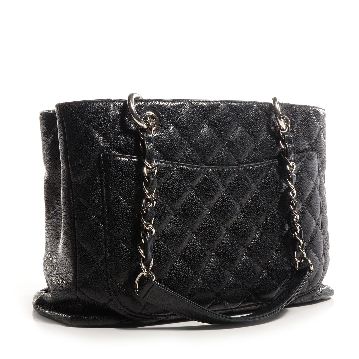 Caviar Grand Shopping Tote GST Black