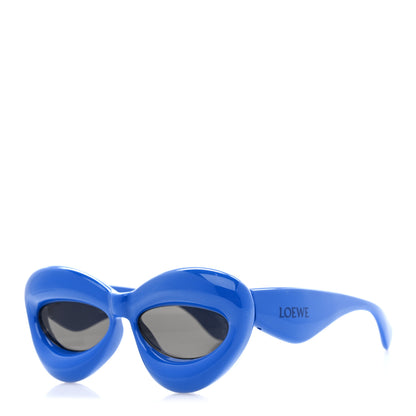 Loewe Acetate Inflated Cat-Eye Sunglasses LW40097I Blue 1 of 7