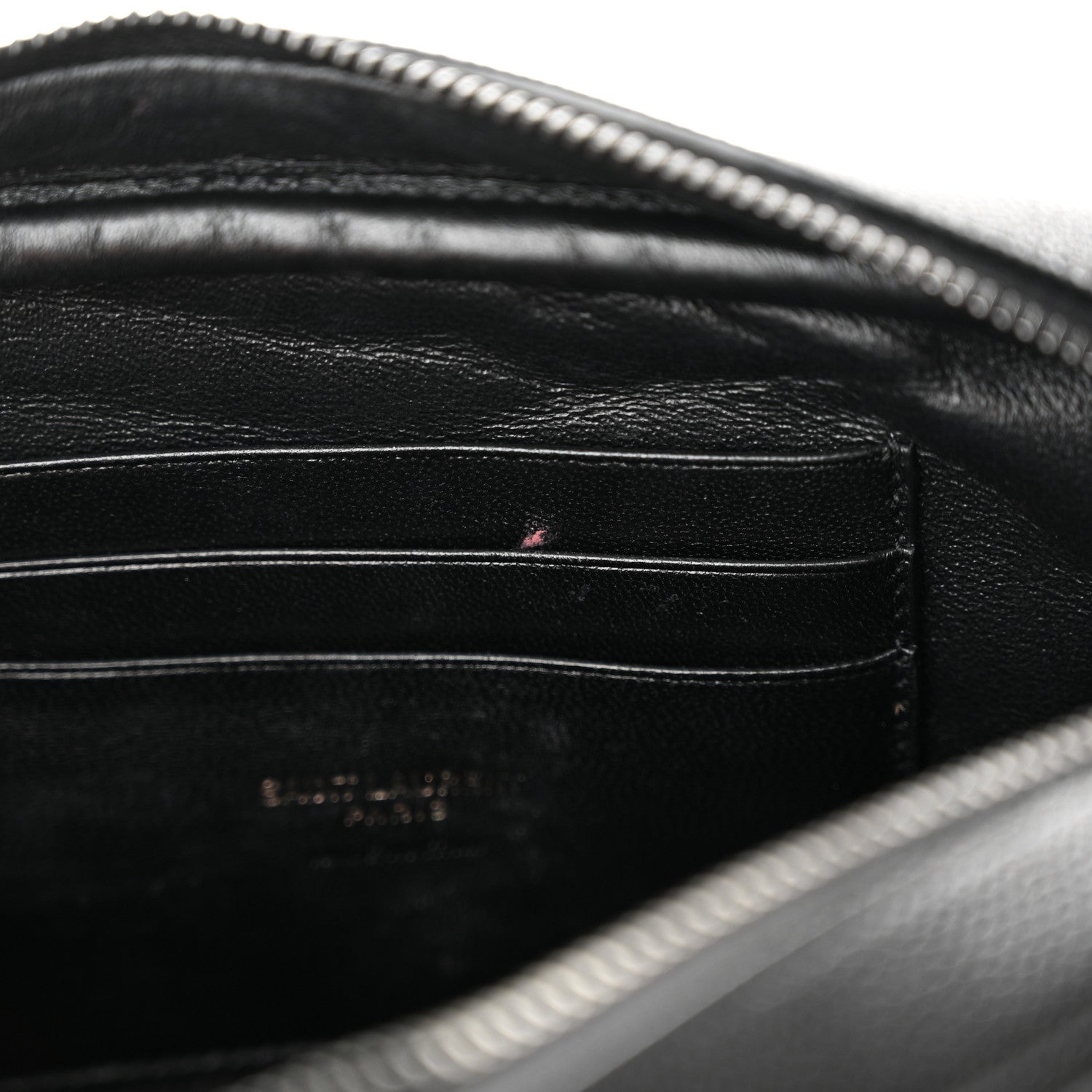 Saint Laurent Grain De Poudre Matelasse Monochrome Monogram Mini Lou Camera Bag Black 11 of 11