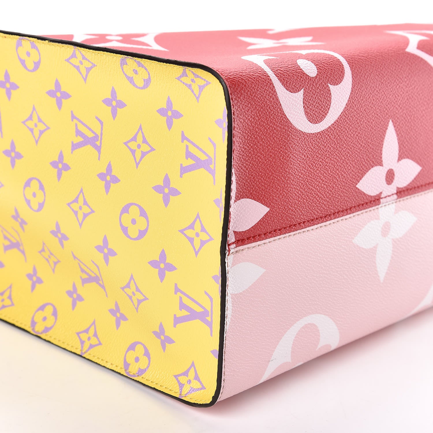 Louis Vuitton Monogram Giant Onthego GM Rouge Rose 8 of 10
