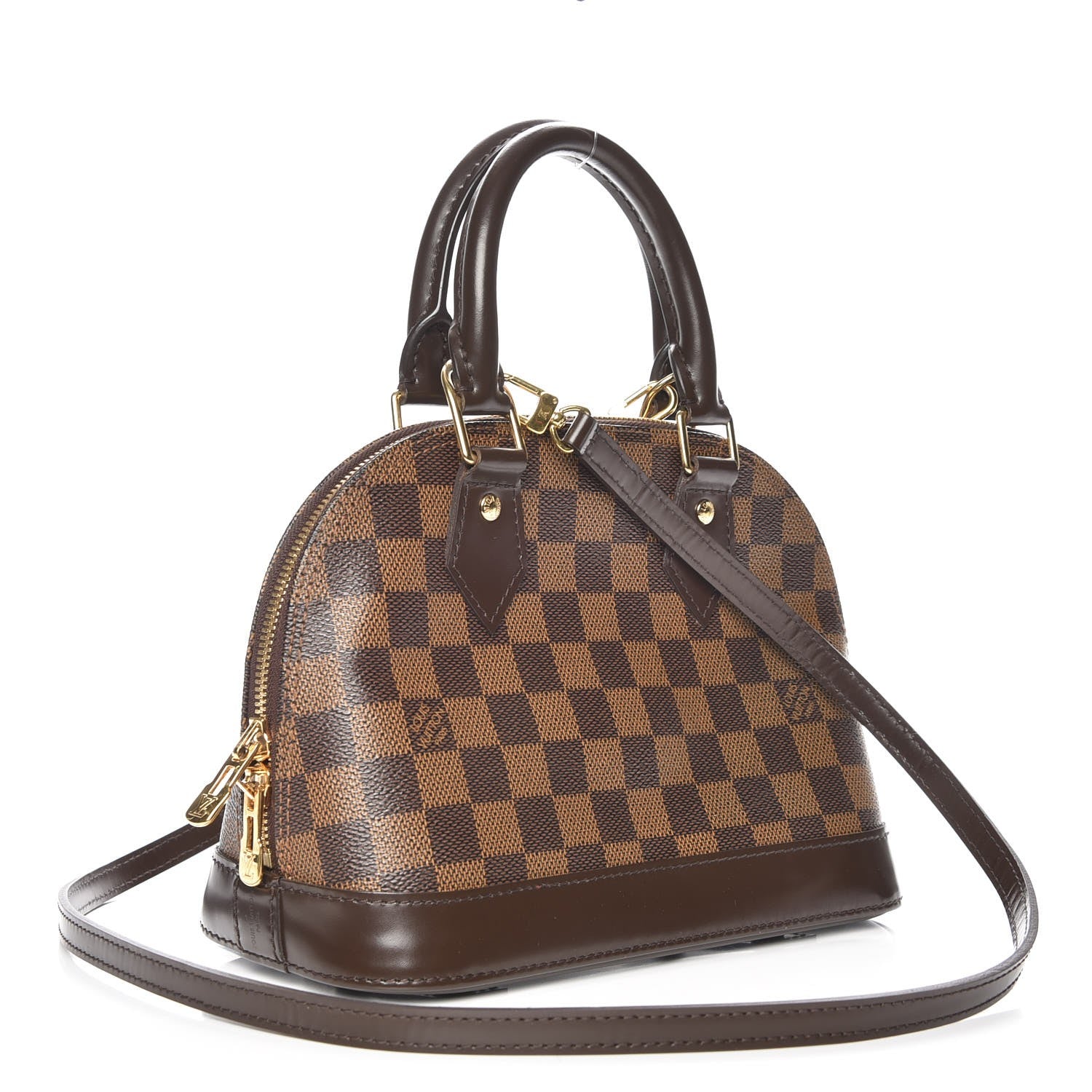Louis Vuitton Damier Ebene Alma BB 4 of 8