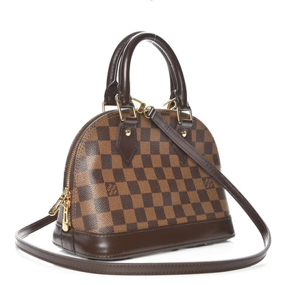 Louis Vuitton Damier Ebene Alma BB 4 of 8