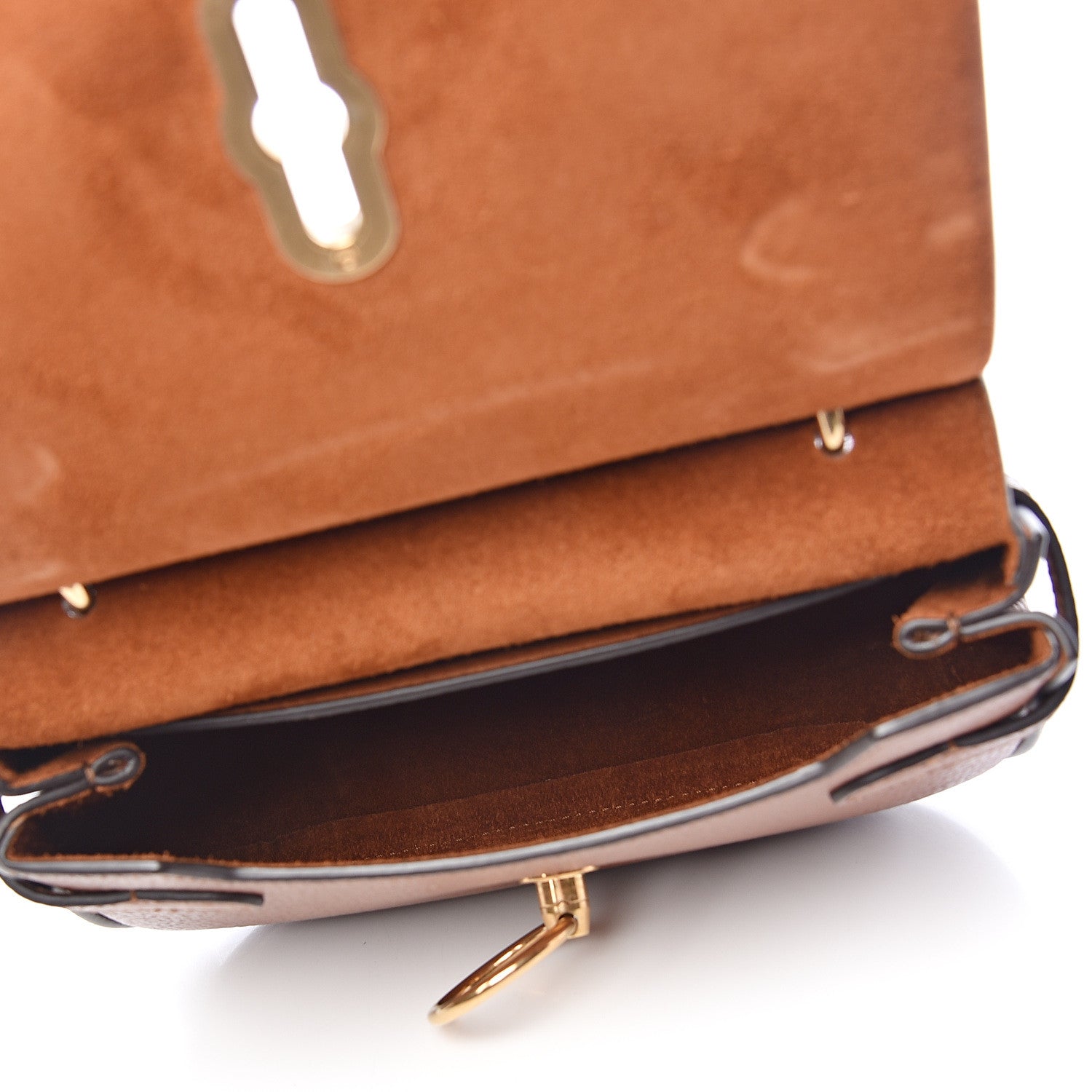 Mulberry Small Classic Grain Small Amberley Satchel Oak 5 of 11