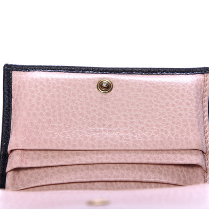 Gucci Calfskin GG Marmont Bow Card Case Black 6 of 6