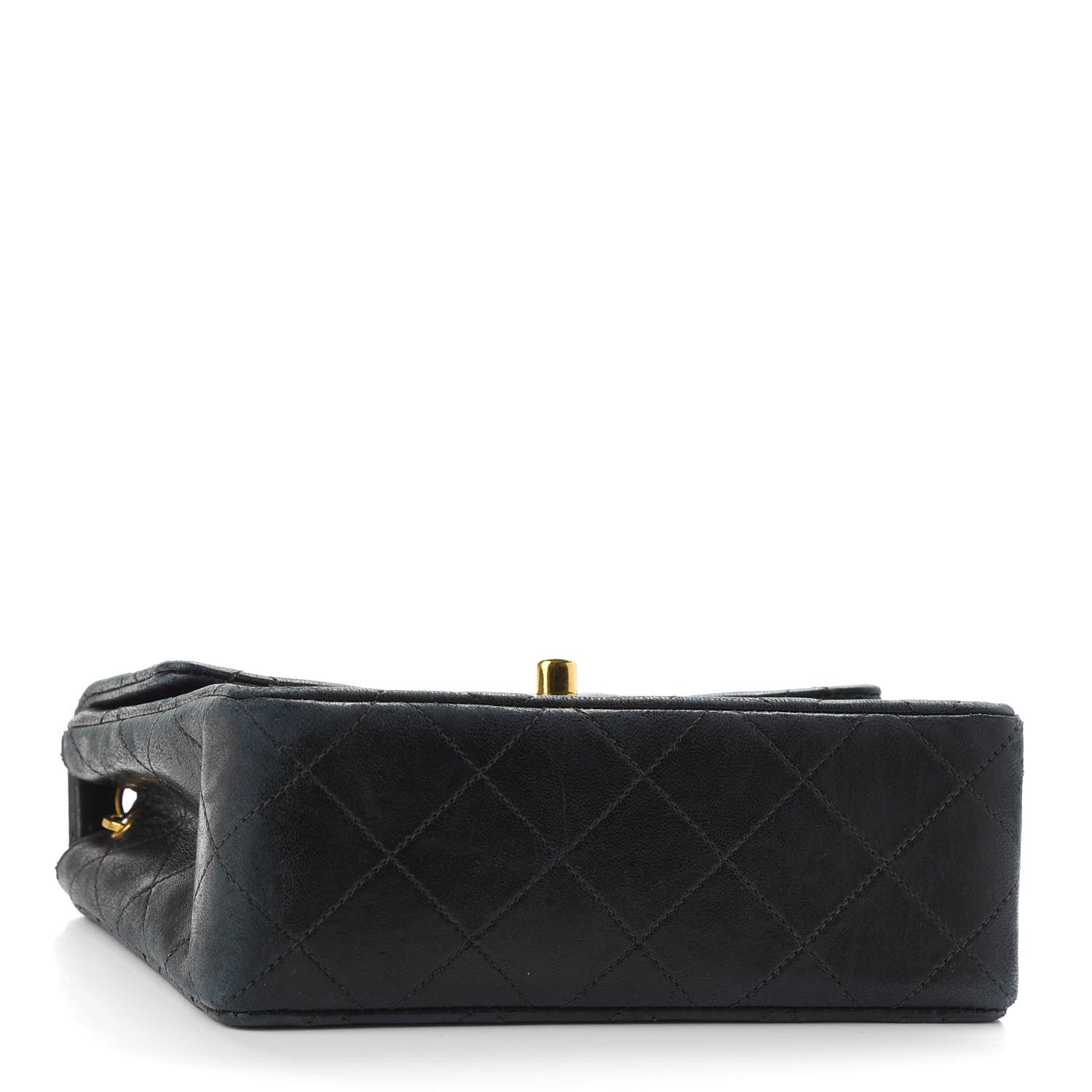 Chanel Lambskin Quilted Mini Square Flap Bag Black 4 of 11