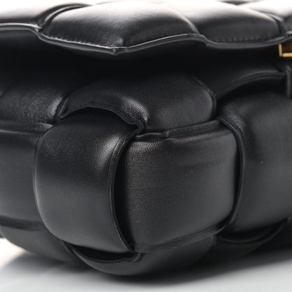 Bottega Veneta Nappa Maxi Intreccio Padded Cassette Crossbody Bag Black 8 of 9