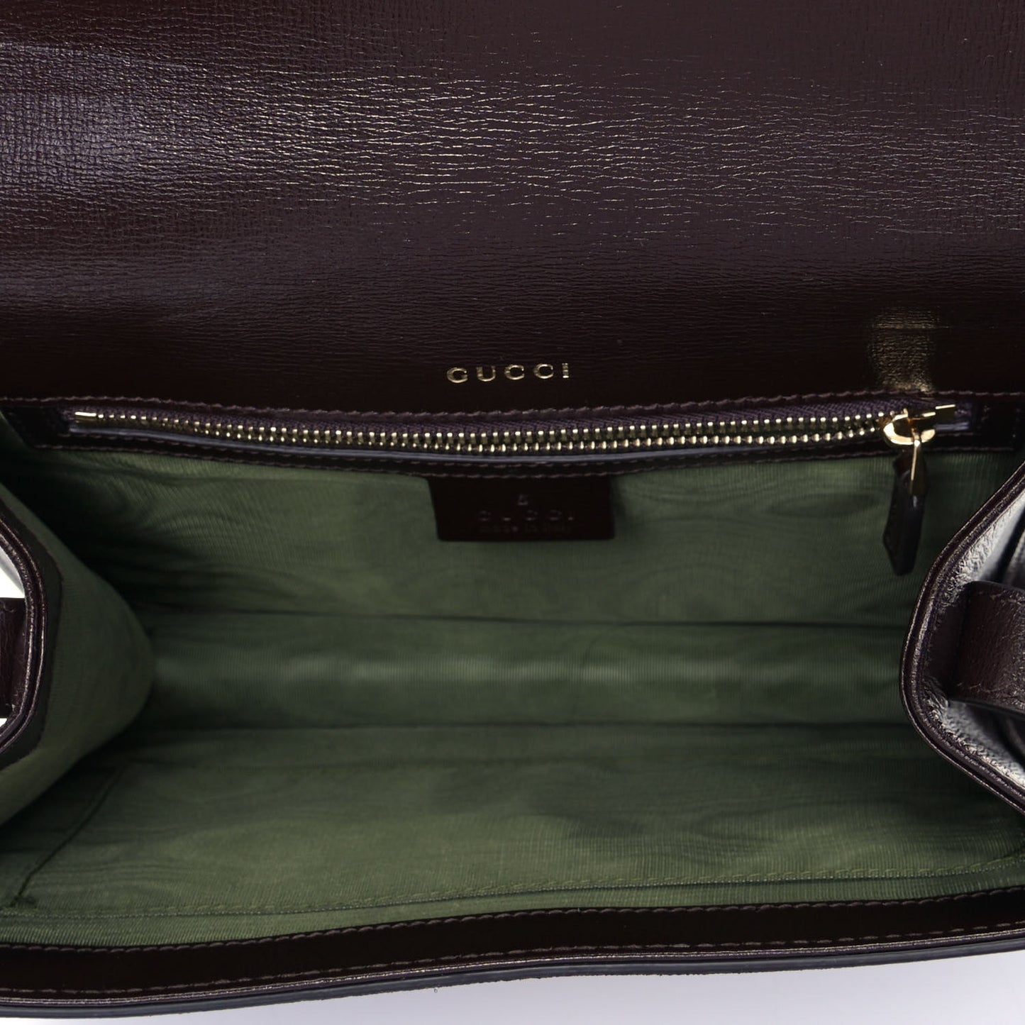 Suede Small Torchon GG Ring Shoulder Bag Reflex Brown
