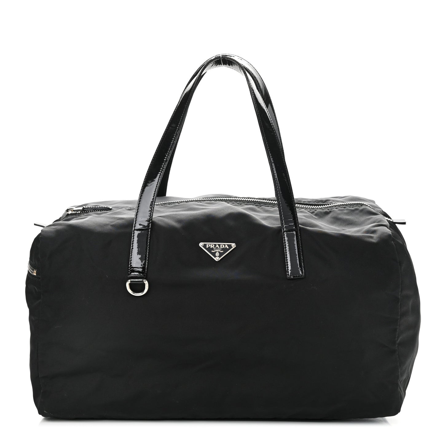 Tessuto Nylon Duffle Bag Black