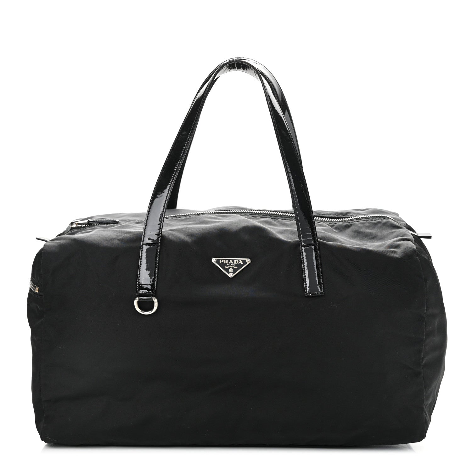 Prada Tessuto Nylon Duffle Bag Black 1 of 11