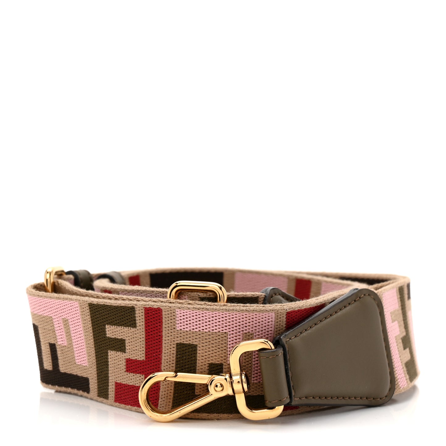 Canvas Calfskin FF 1974 Adjustable Strap You Multicolor