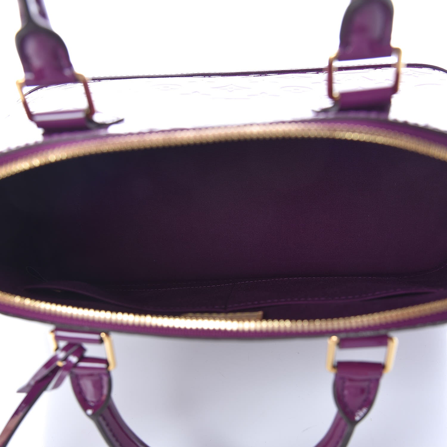 Louis Vuitton Vernis Alma MM Amethyste 5 of 9