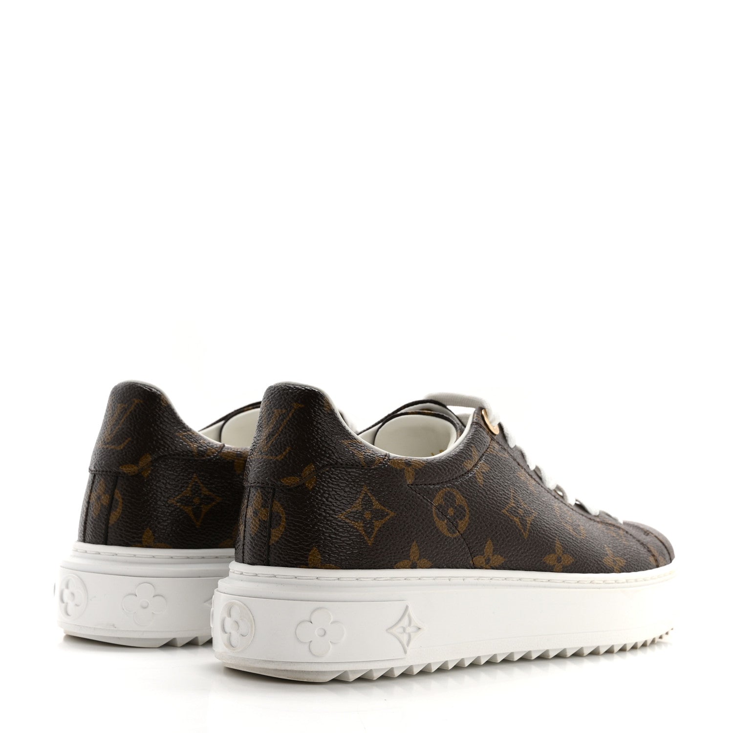 Louis Vuitton Monogram Time Out Sneakers 38.5 4 of 10