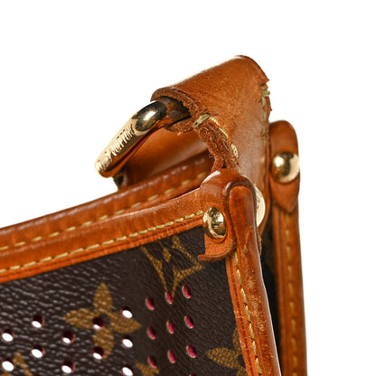 Louis Vuitton Monogram Perforated Musette Fuchsia 10 of 13