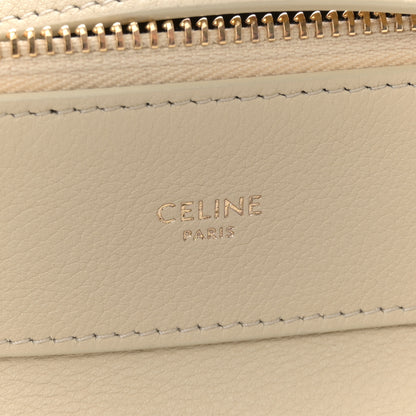 Celine Supple Calfskin Large Romy Shoulder Bag Limestone 6 of 11