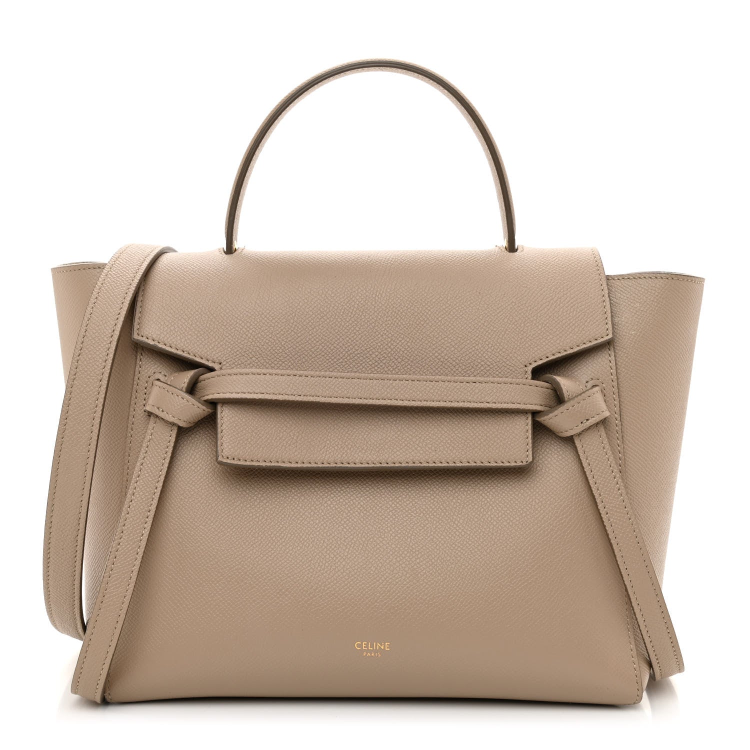 Celine Grained Calfskin Micro Belt Bag Light Taupe 1 of 10