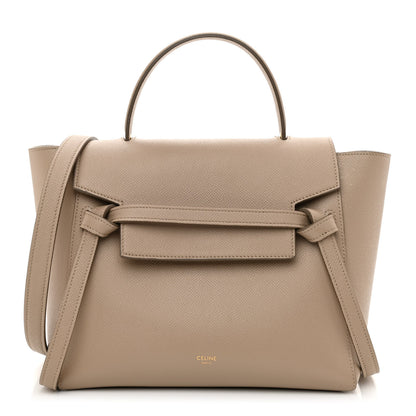 Celine Grained Calfskin Micro Belt Bag Light Taupe 1 of 10