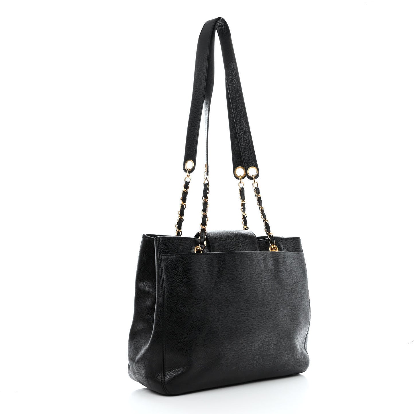 Caviar Shoulder Bag Black