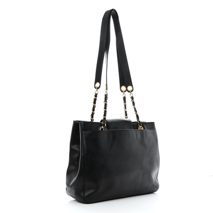 Chanel Caviar Shoulder Bag Black 3 of 15