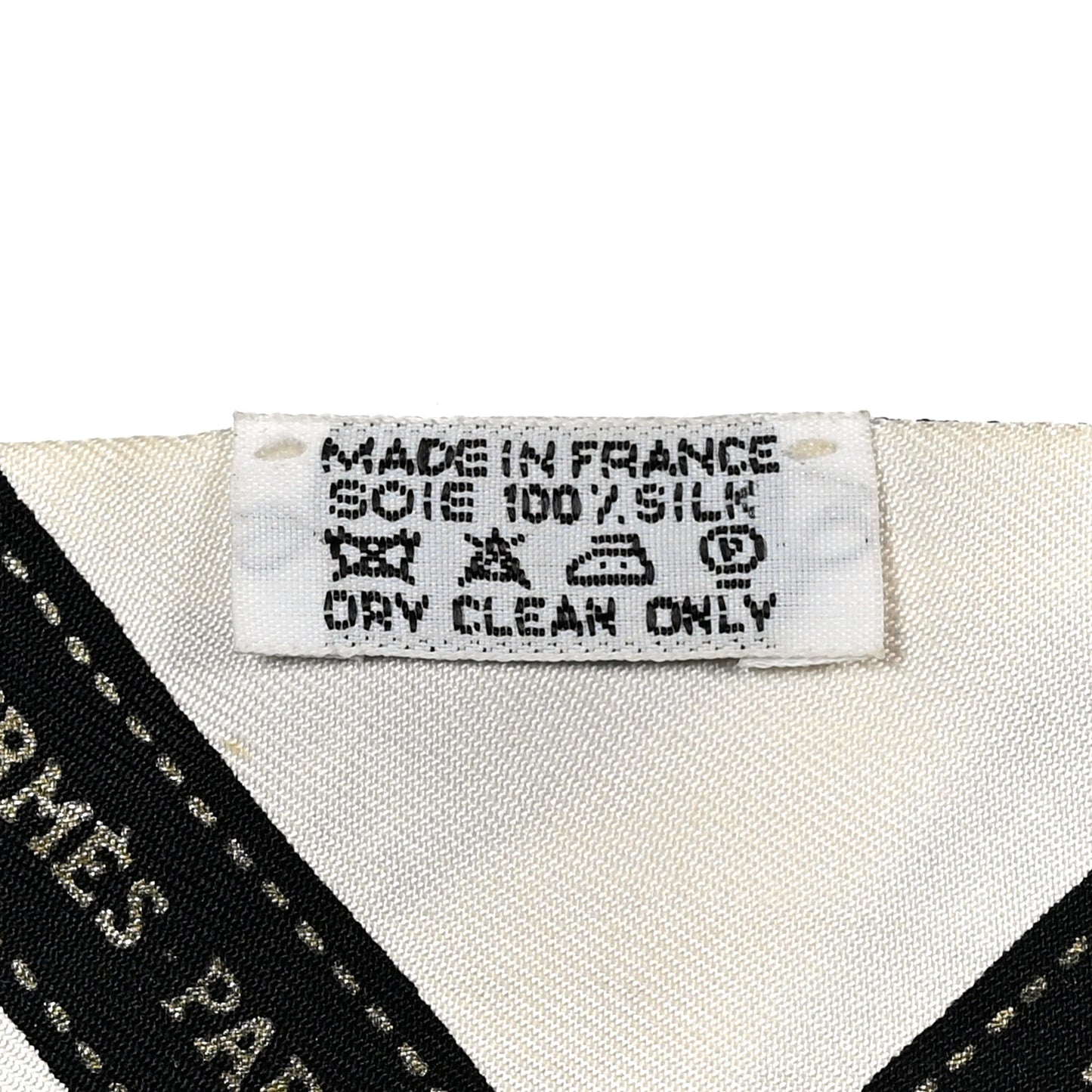 Silk Bolduc Twilly White Black