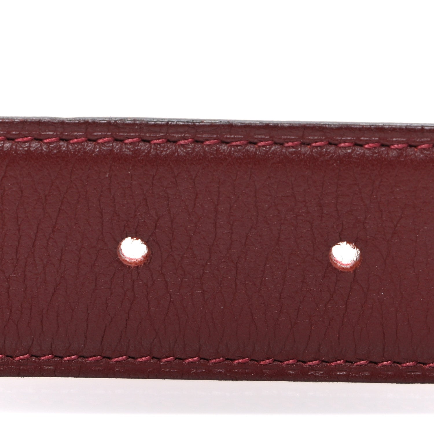Hermes Epsom Swift 32mm Belt Strap 85 34 Rouge Casaque Rouge H 3 of 5