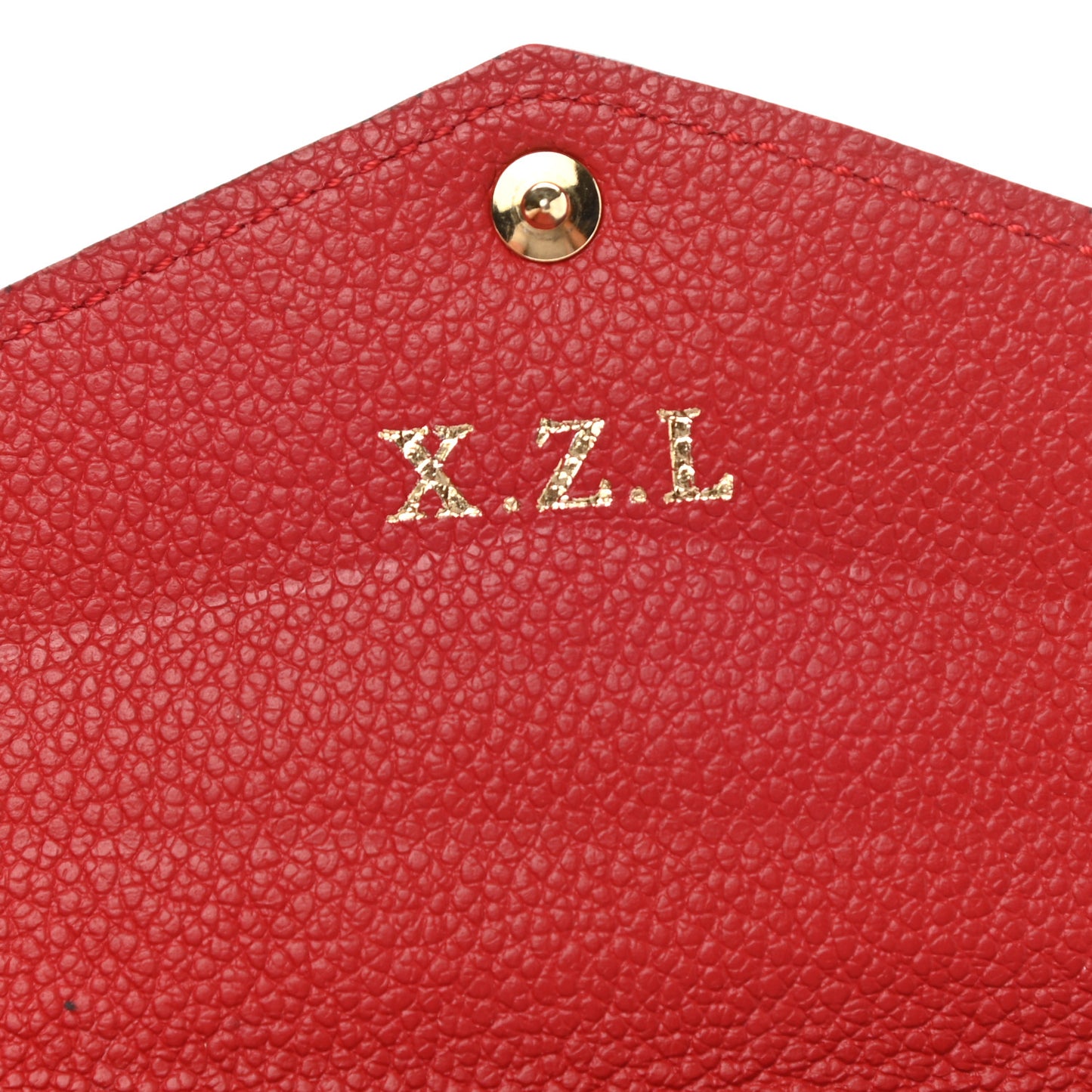 Monogram Pallas Compact Wallet Cherry