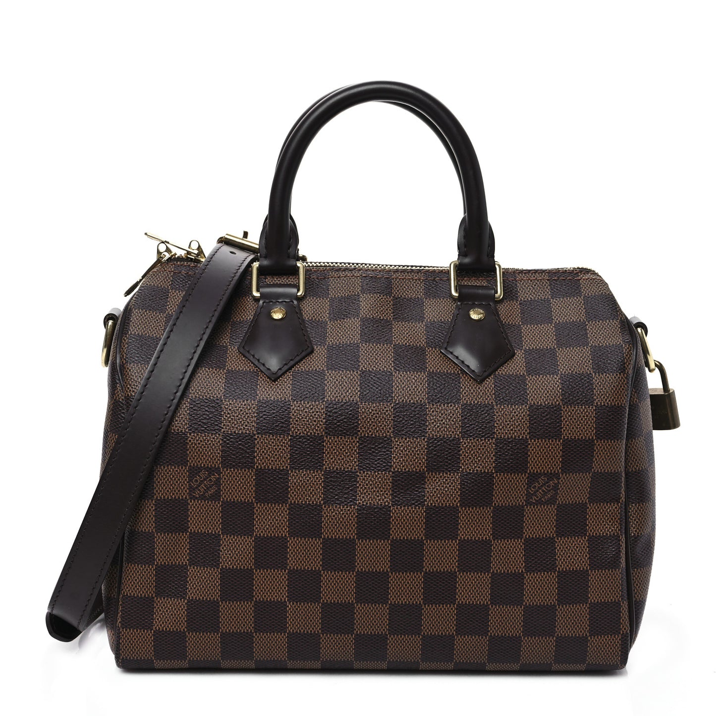 Damier Ebene Speedy Bandouliere 25