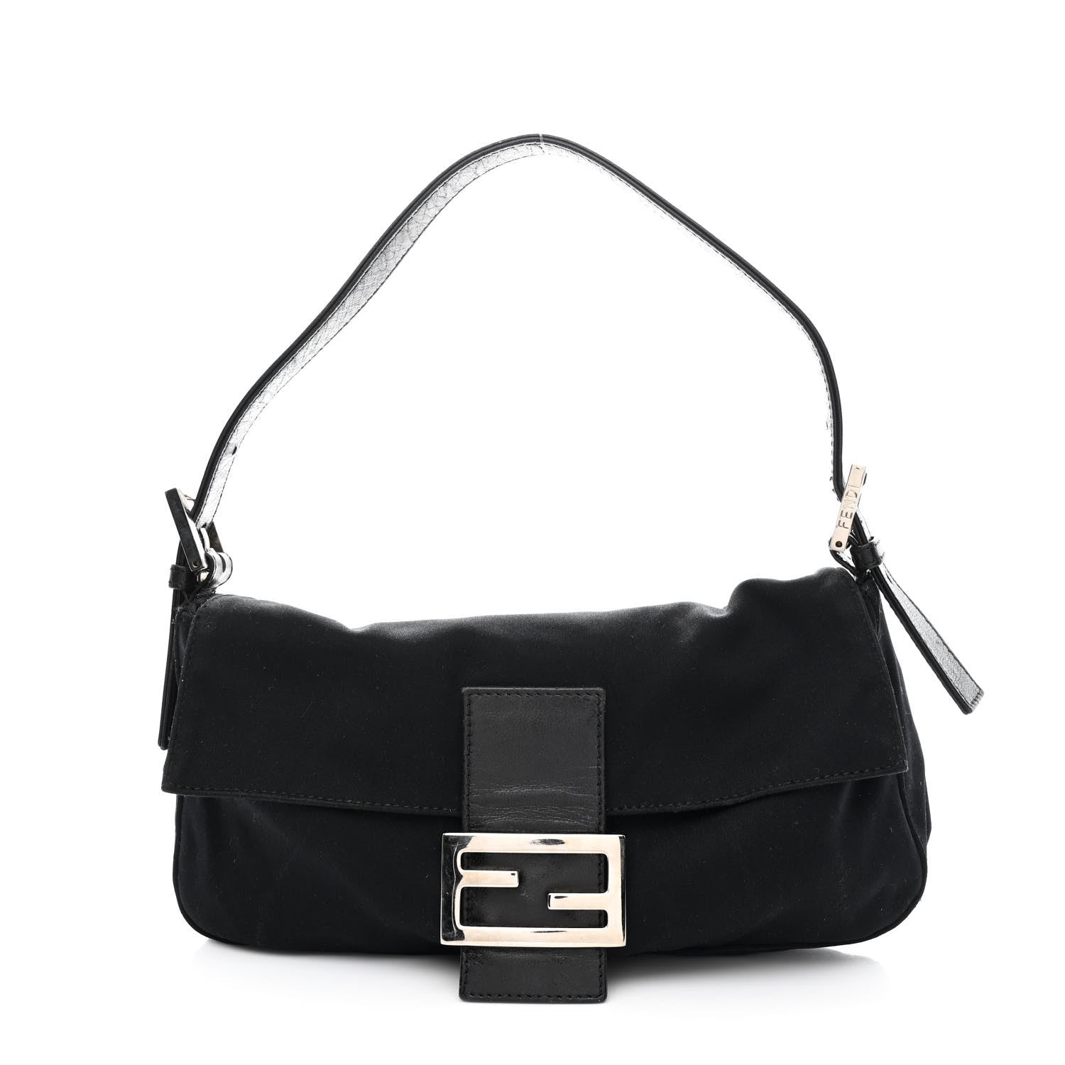 Fendi Neoprene Baguette Black 1 of 10