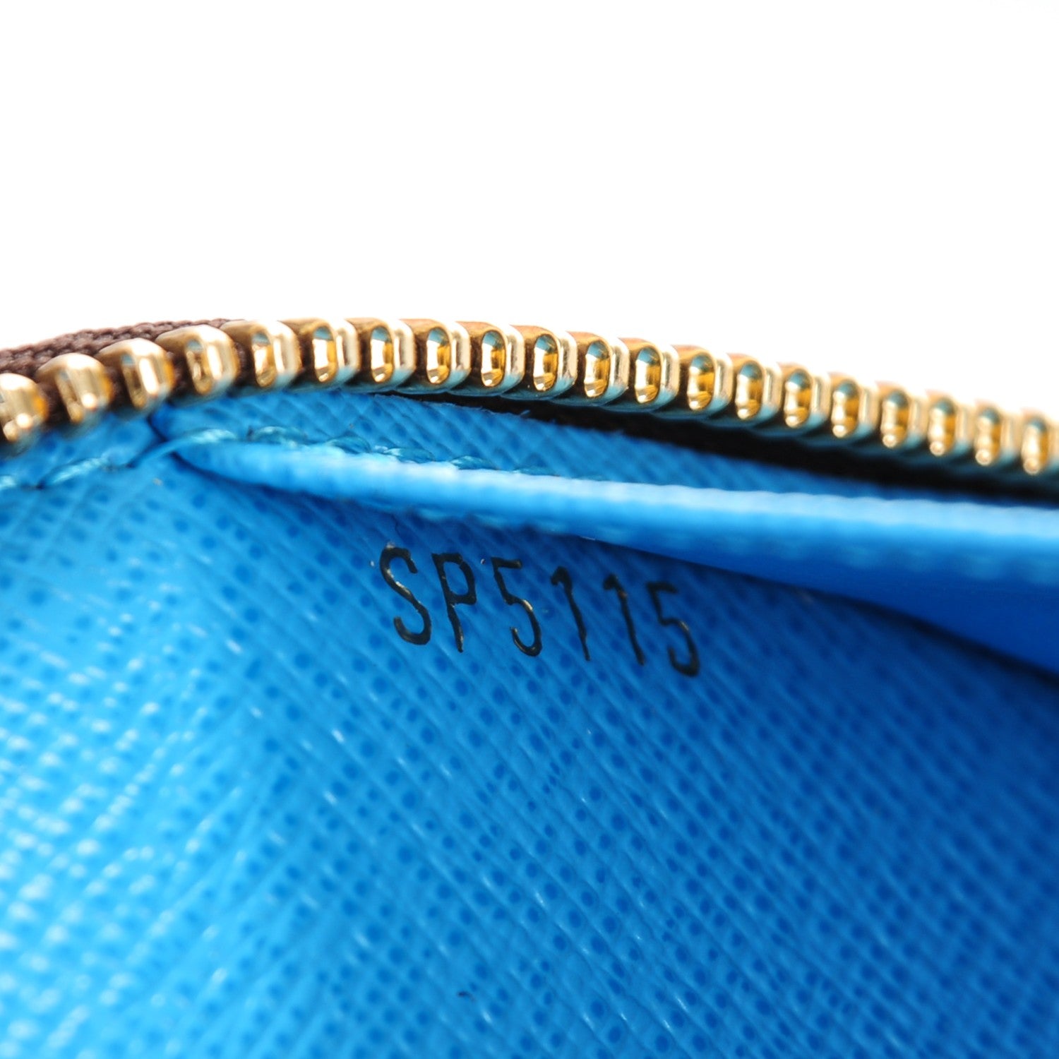 Louis Vuitton Monogram My LV Heritage Zippy Organizer Wallet Ivory Blue Clair 7 of 8