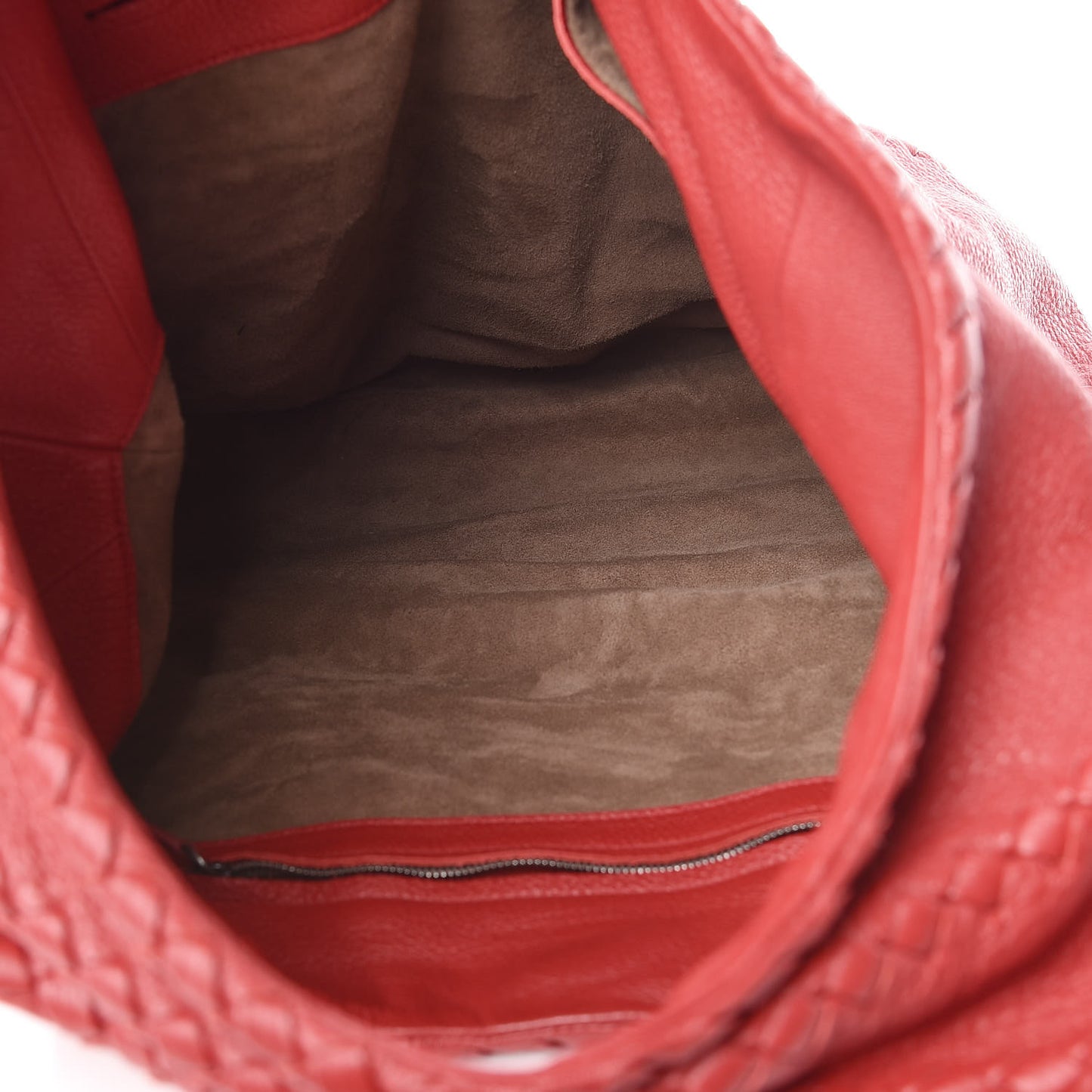 Cervo Deerskin Large Hobo Red