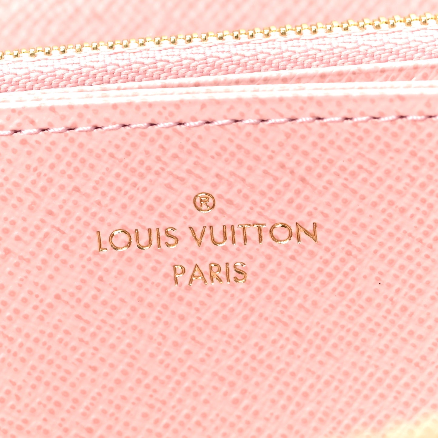 Monogram Zippy Wallet Rose Ballerine