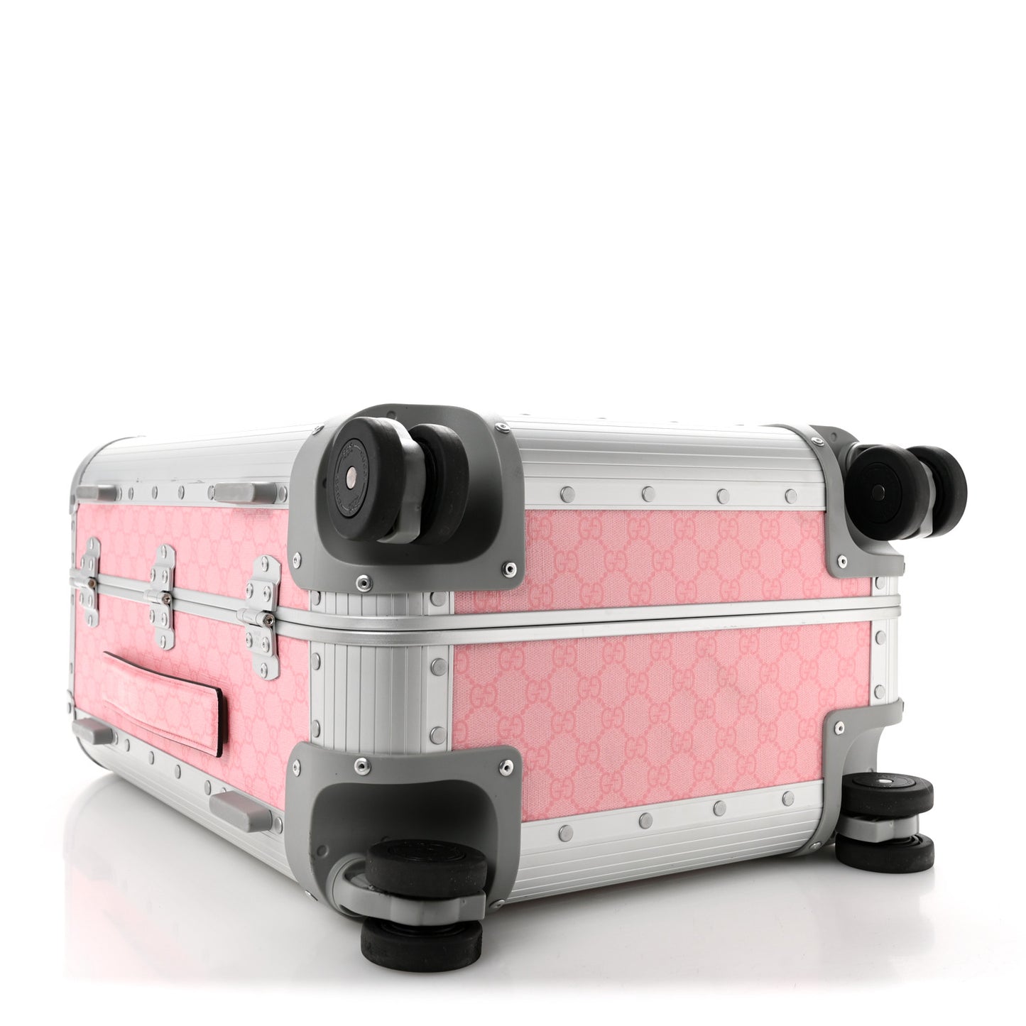 GG Supreme Monogram Porter Cabin Plus Suitcase Pink