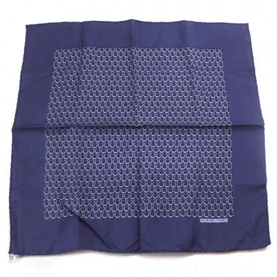 Silk Horseshoe Scarf Pocket Square